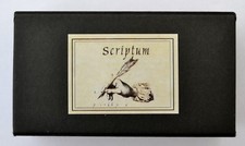 Dose "SCRIPTUM" Schachtel für Siegel Petschaft Stempel Wachs Siegellack 