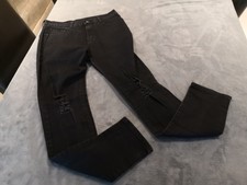 Jeans neuwertig Gr. M für Damen schwarz L32