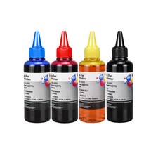 4x Nachfülltinte Tinte Universal Kompatibel Mit Drucker HP Canon Brother Epson