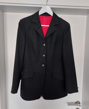 Euro Star Damen Turnierjacket Reitsakko schwarz Größe 36 38 ungetragen wie NEU!