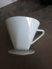 Cilio Kaffeebereiter Porzellan/Keramik weiß Größe 6