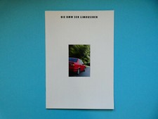 Prospekt / Katalog / Brochure BMW 3er E36 Limousine 316i 318i 320i 325i  2/1992