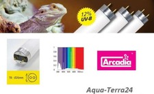 Arcadia D3+ T5/T8 Reptilien Leuchtstoffröhre Desert, 12/30% UVB/UVA,Reptile Lamp