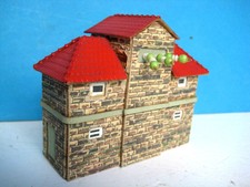 altes Auhagen  Spur H0 Trafohäuschen Trafo Haus 60er jahre *TOP*