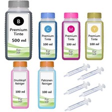 1000ml Nachfüll Tinte für HP 23+45+78 DeskJet 895cse 932c 950c 952c 959c 970cxi