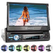 AUTORADIO DVD CD BLUETOOTH 7"18cm TOUCHSCREEN DISPLAY USB=128GB MP3 AUX (B-Ware)