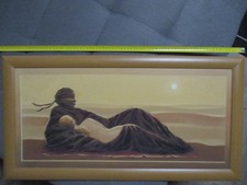 Schönes Bild mit Sonnenuntergang 