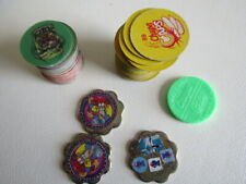 Chupa Chups 1995 Pogs Caps Slammer gelb unterlegten Serie Varianten