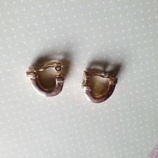 damenohringe,modeschmuck, goldfarben,ohrclips