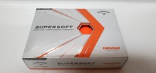 Callaway Supersoft Matte Golfbälle Orange 12er