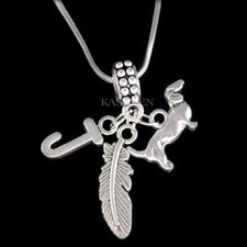 Personalisierter Beagle Hund Dachshund Dackel Wiener Soldaten Feder Charms Kette