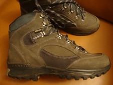 MEINDL Wander-Trekkingschuhe GTX MID Gr.42  1/2 Grau Leder Gore-Tex s.getragen