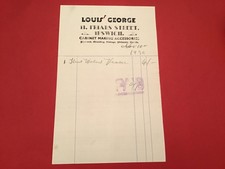 Louis George 1936 Schrank und Zubehör Ipswich Eingang r34426