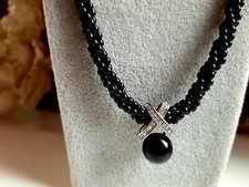 Gedrehtes Kunstperlen Collier ☆ X-Mas Geschenk°.