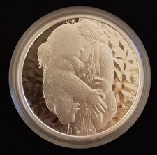 Australien Silber Münze 1 Oz Koala 2007 Stempelglanz gekapselt