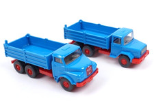 Wiking MAN + Magirus Deutz Muldenkipper, himmelblau - ZY18943