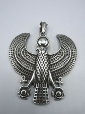 Edelstahl  XXL Anhänger Adler Eagle Greifvogel Spirit Indianer Biker TOP /A6