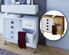 VCM Badmöbel Badunterschrank Waschbeckenunterschrank Badezimmer Darola Schublade
