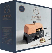 Artesa Pizza Ofen Terrakotta Mini Tischplatte 28 x 15.5 x 22cm
