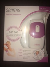 IPL Dauerhafte Haarentfernung Sanitas IPL 100 Haarentfernungsgerät Enthaarung