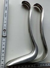 Set EL422R SCHEIDENSPEKULUM nach KRISTELLER, 75X30MM, 175 mm, 7" 2-teiliges Set