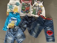11 tlg. Jungen -Paket * Shirts*T-Shirts*Shorts*Jeans u.a. Gr.104