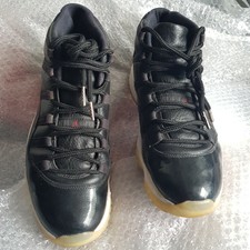 Nike Air Jordan 72-10 Retro 11 Basketball UK 11 Turnschuhe (378037 002) schwarz rot