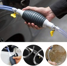 Benzinpumpe Umfüllpumpe Handpumpe mit Schlauch für Auto Boot Dieselmotor 15/20mm