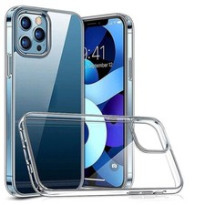 Handy Hülle für iPhone Samsung Case Cover Schutz Bumper Silikon Klar 5G 4G Tasch