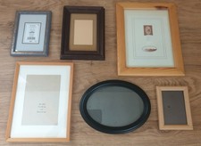 Bilderrahmen Set Nostalgie ? Glas Holz *top*