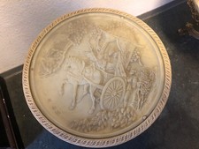 Tisch rund mit Glasplatte