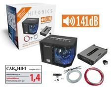 B-Ware 141dB  Hifonics Komplettset MERCURY MBP1000.4 4CH BASS POWER PACKAGE