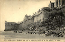 Mont Saint-Michel France CPA ~1910/20 Tour Nord et la Tour Boucle Stadtmauer