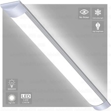 54W 120cm LED Röhren Feuchtraumleuchte Werkstatt Garage Lampe DeckenleuchteLicht
