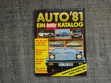 Auto Katalog Hobby 1981 Zeitschrift Porsche Ferrari Mercedes Audi Lamborghini