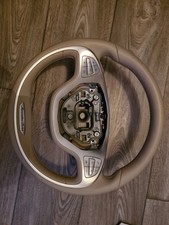 Original Mercedes-Benz Multifunktionslenkrad Seidenbeige 8R85 A002 460 05 03