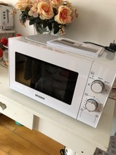 Severin Mikrowelle weiss 2 J.alt wie NEU KEIN VERSAND
