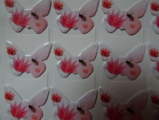 24 Fotokleber Fotoecke Klebeecken Selbstklebend Foto Ecken Schmetterling