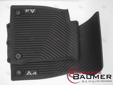 Gummifußmatten Allwettermatten Audi A4 8W vorne Original Audi schwarz 8W1061501