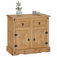 Anrichte Mexico Stil Kommode Sideboard Schrank Mexiko Möbel Kiefer massiv