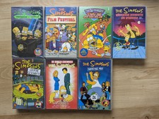 7x Simpsons VHS-Kassetten Bundle