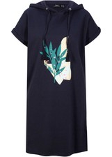 N9°9157 SWEATKLEID IN DUNKELBLAU GR. 56 NEU