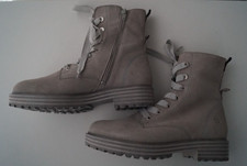 Tamaris Gr.39 Damen Stiefeletten Stiefel Schuhe Echtleder Warmgefüttert neu