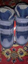LOWA MILO Kleinkind Stiefel Gr. 28 Winter Schuhe warm gefüttert Klett Neuwertig 