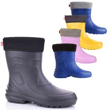 LEMIGO leichte EVA Gummistiefel gefüttert Thermostiefel Winterstiefel Jessy