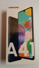 Samsung Galaxy A41 SM-A415F/DSN 64GB Prism Crush Black o. Simlock m. Smart Cover