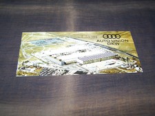 TOPRARITÄT Herrlicher Prospekt Auto Union Programm von 1962 DKW !!!