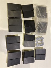 11 Stk Busch-Jaeger  future linear  schwarz matt Serienwippe Teilweise Neu OVP