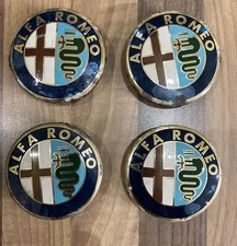 4x Alfa Romeo Nabenkappen Felgendeckel  C403