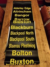 Original First North Western (FNW) Klasse 142 Pacer Zielblindrolle